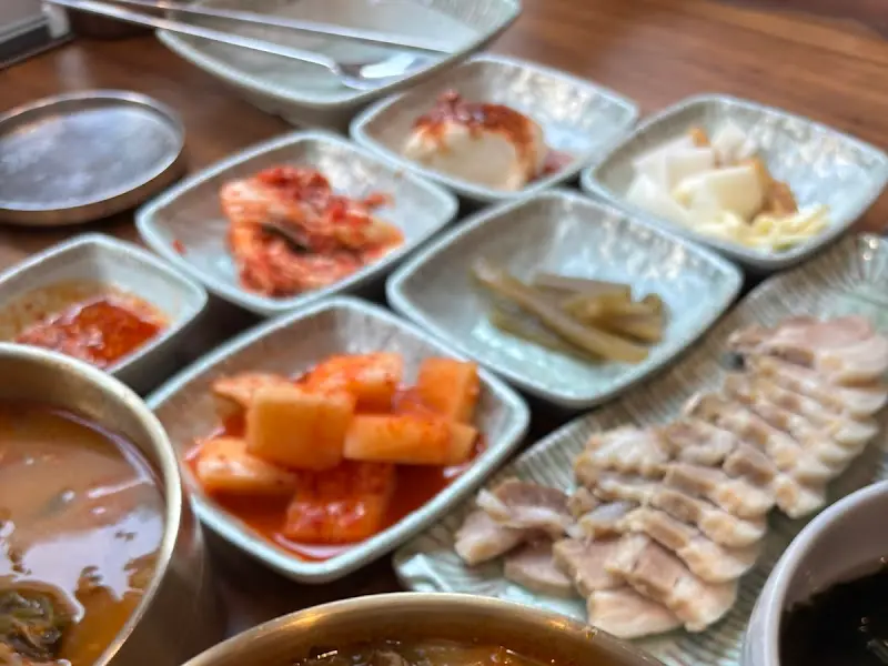 정갈한 한상차림