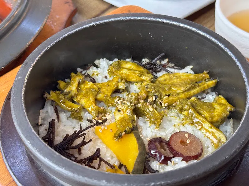 전복 돌솥밥 확대