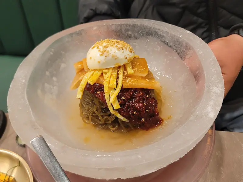 일월산 완벌갈비 물냉면