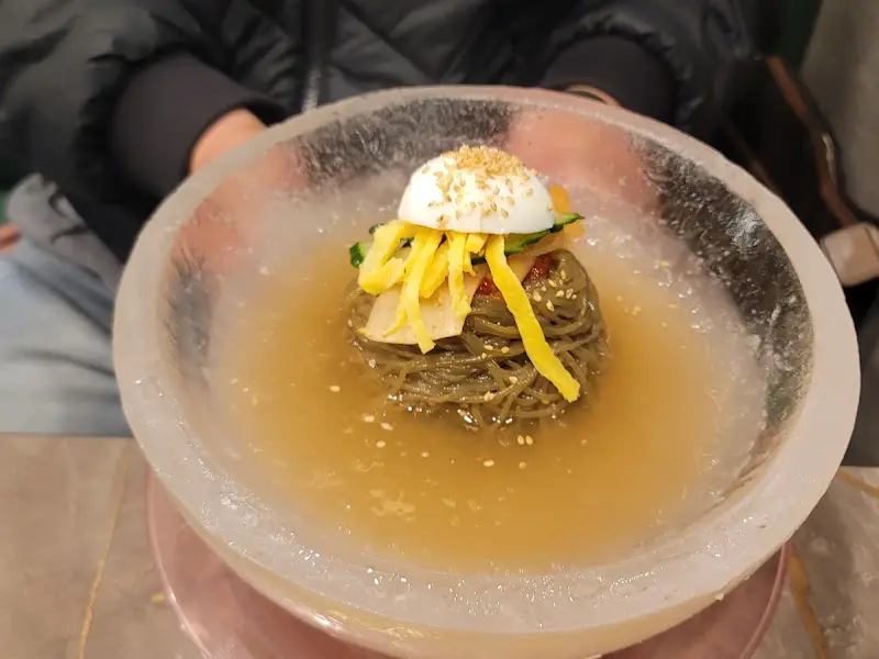 일월산 완벌갈비 냉면