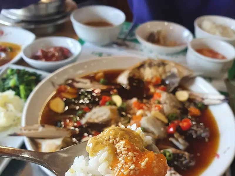 간장게장 비주얼