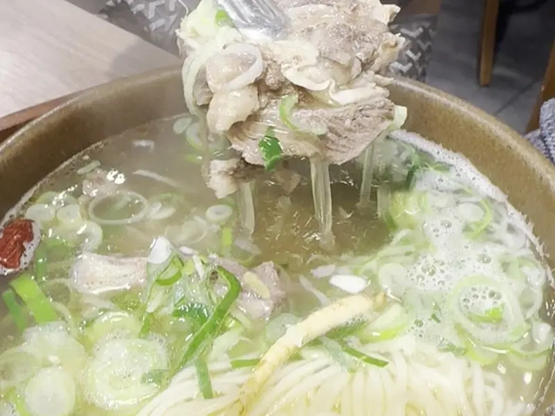 중면 사리 추가