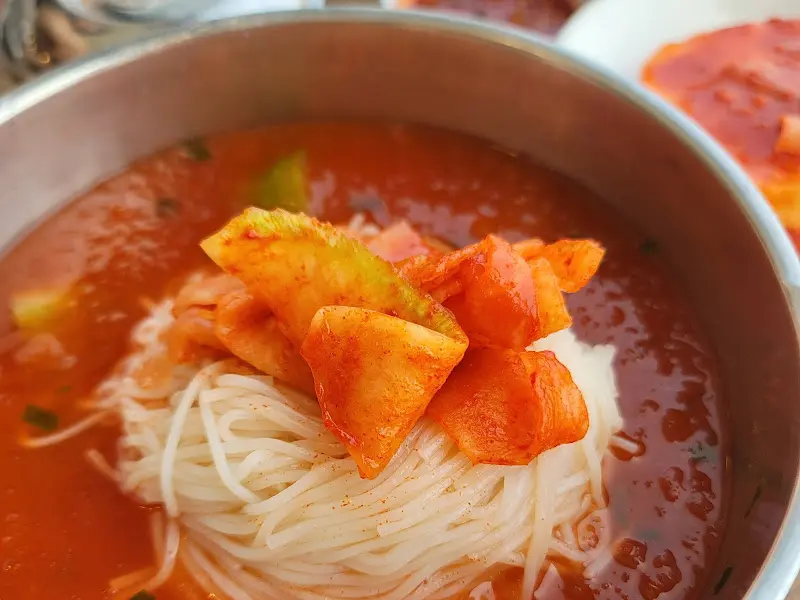 오이소박이국수