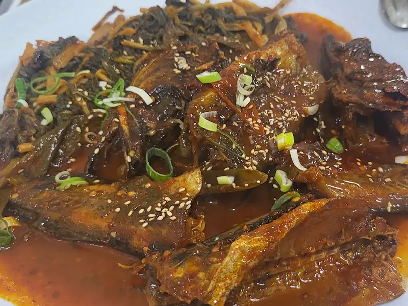 매콤한 시래기 코다리 조림