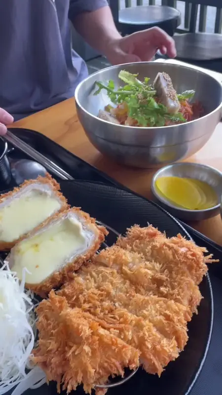 환상적인 비주얼의 돈까스