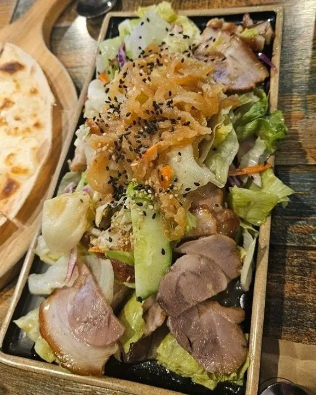 신선한 야채 샐러드