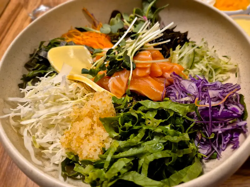 기분스시의 회덮밥 디테일 샷