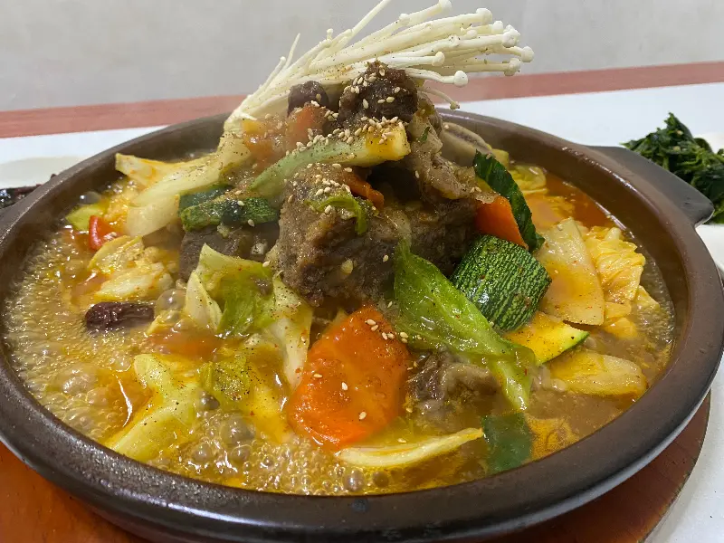 갈비찜 확대 사진