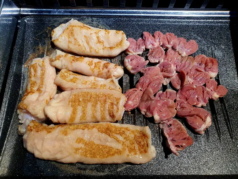 돈박사곱창막창 막창과 염통