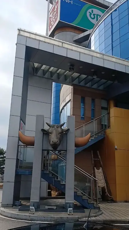 횡성축협한우프라자 외부 전경