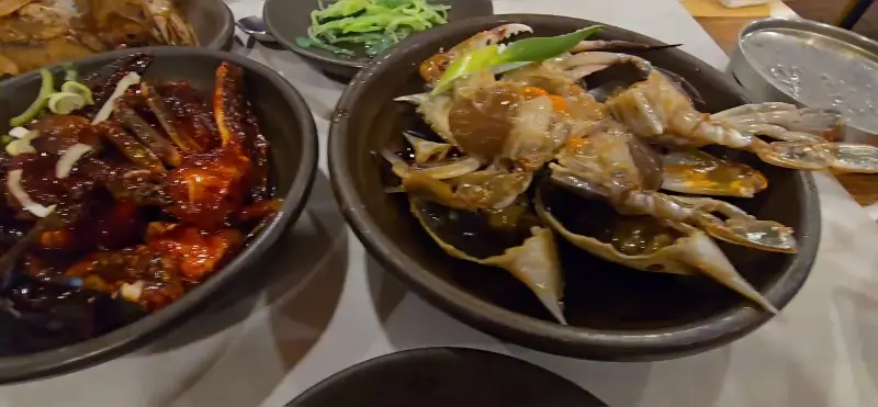 간장게장과 양념게장의 아름다운 조화