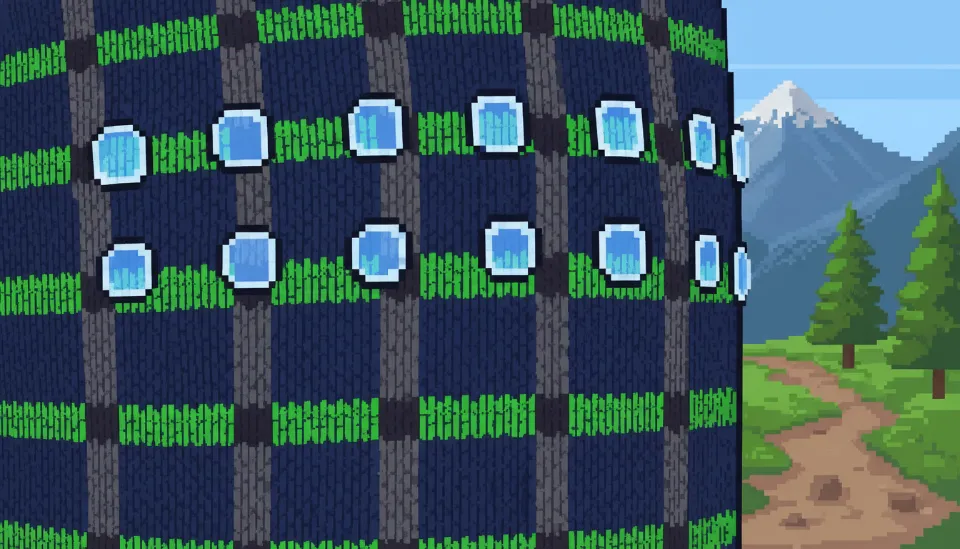 통기성이 우수한 3D 니트 직조 원단과 안쪽의 흘러내림 방지 실리콘 도트가 선명하게 보이는 스포츠 무릎 보호대 상세 근접 사진