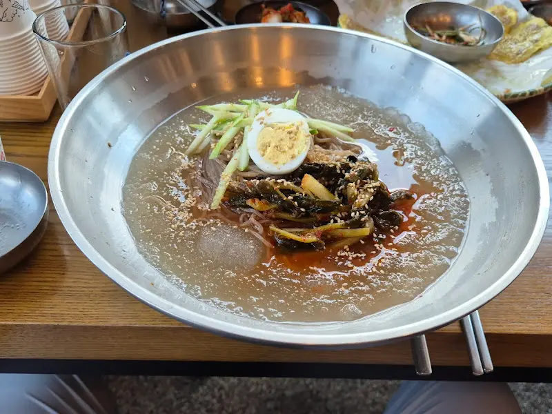 열무김치말이국수