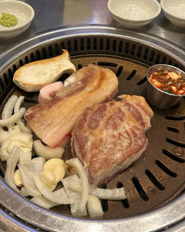 고하순 메뉴판