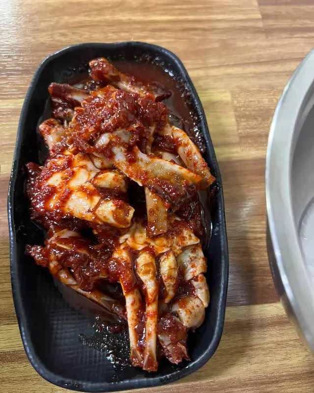 양념게장 클로즈업