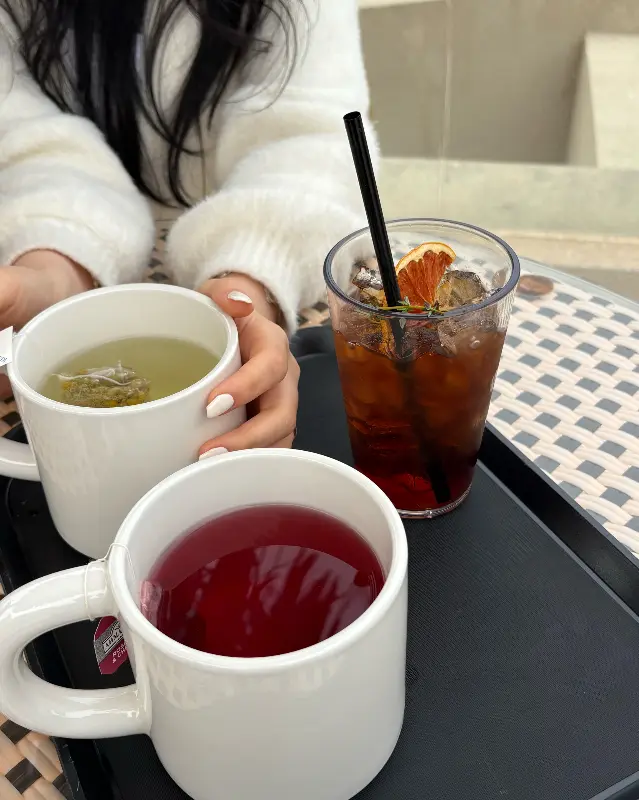 다양한 음료 메뉴