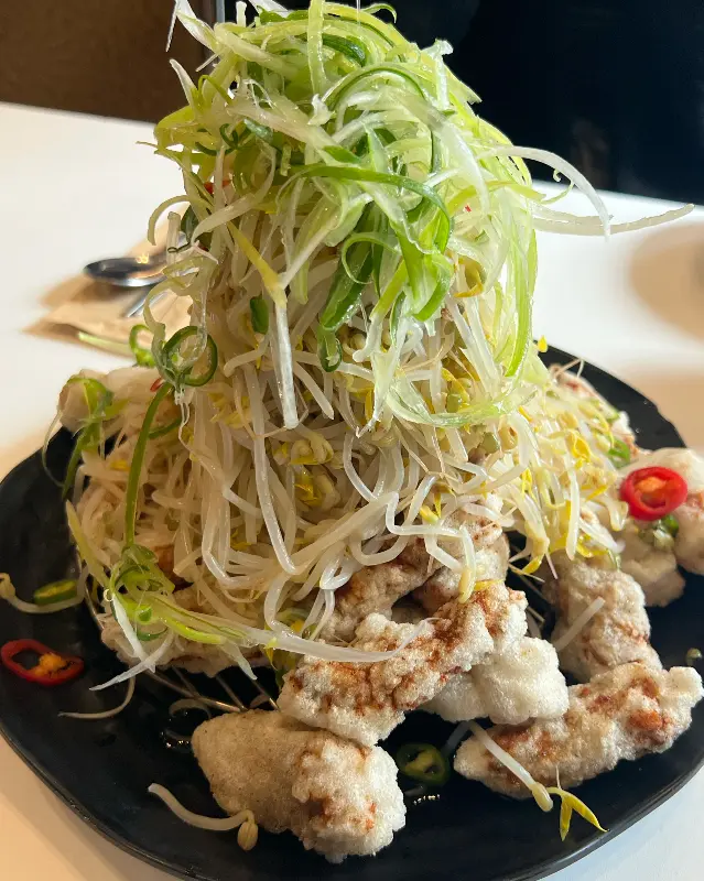 아차산더미 숙주 탕수육