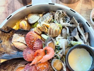 안양 예술공원 데이트 후, 택이네조개전골에서 맛보는 황홀한 해물 보양식 여행 맛집