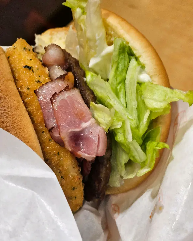 맘스터치 햄버거