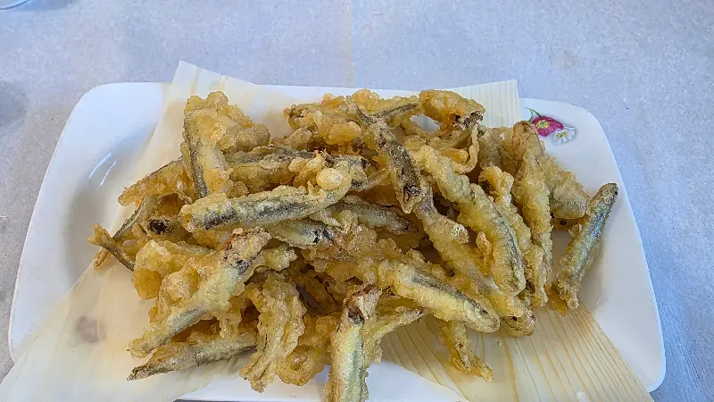 바삭한 빙어튀김