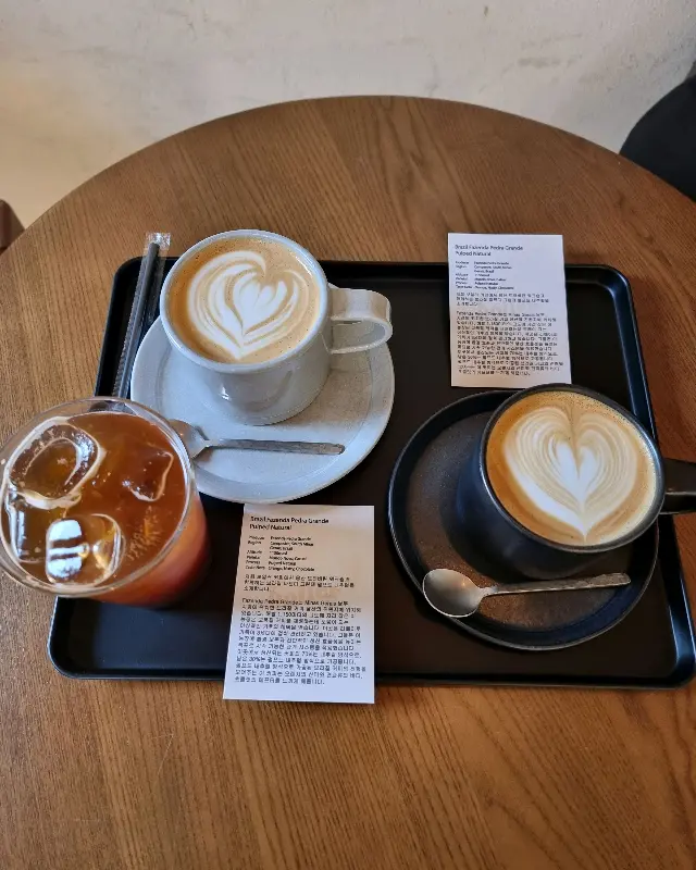 다양한 커피 메뉴