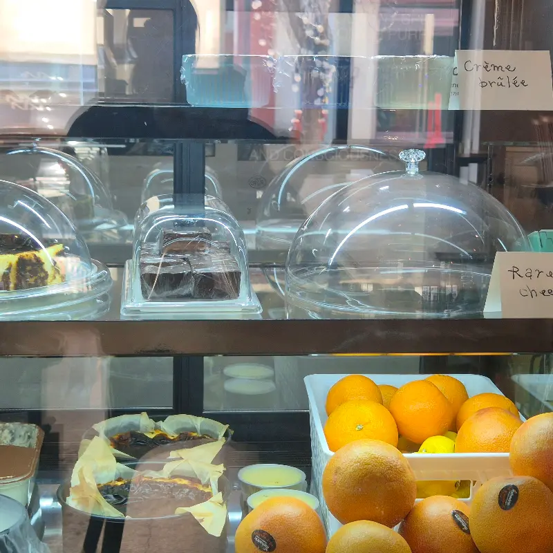 디저트 쇼케이스