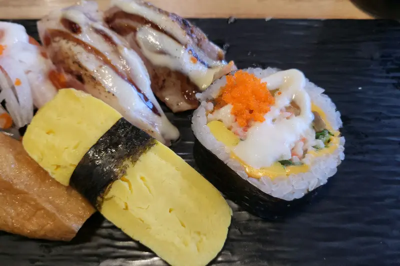 가을초밥 모듬초밥 디테일샷