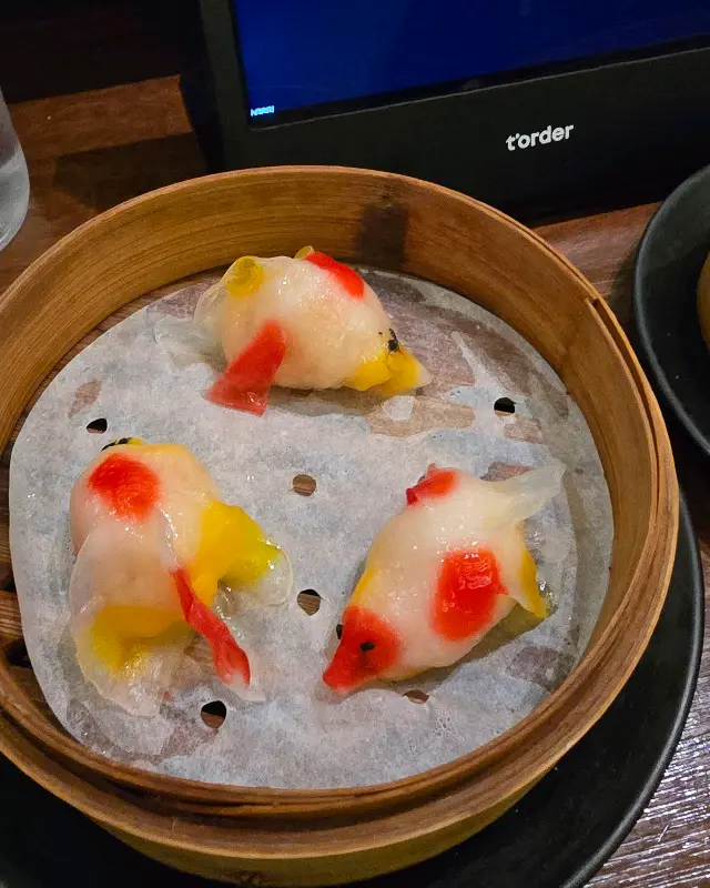 금붕어 모양 딤섬