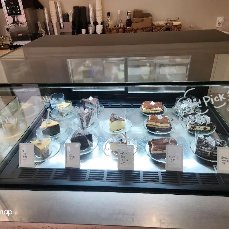 온안 카페 내부