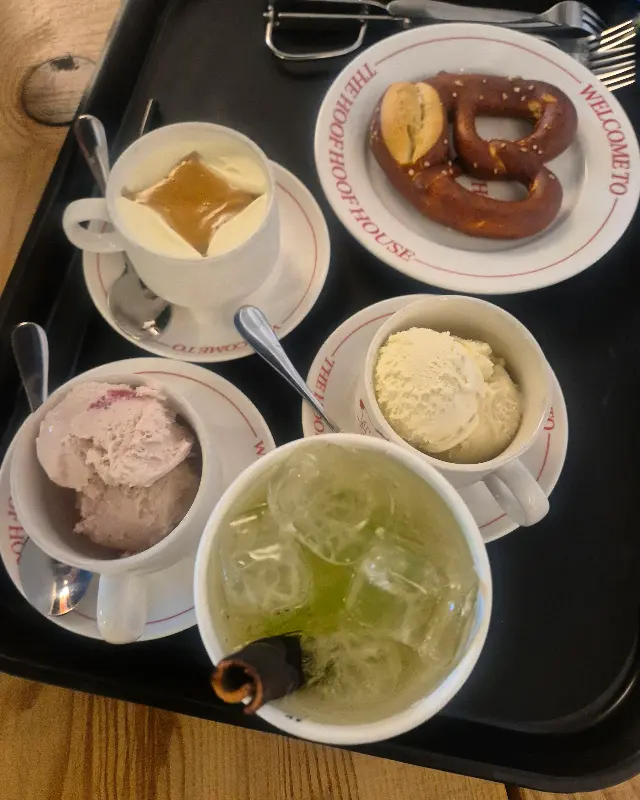 다양한 디저트 메뉴