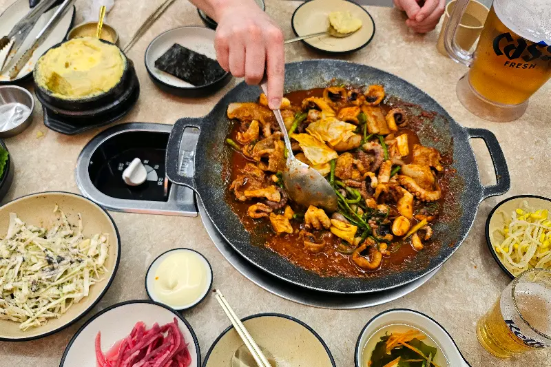 볶음밥으로 마무리!