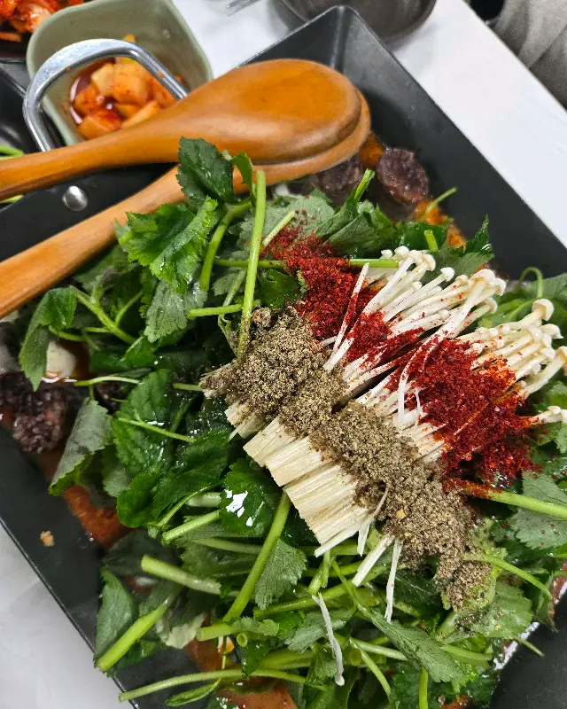 순대볶음에 볶음밥까지 완벽한 마무리