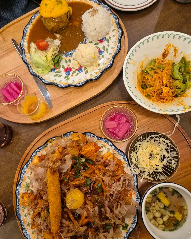 매콤볶음우동 비주얼