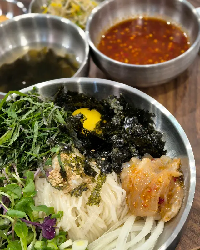 게살 비빔밥