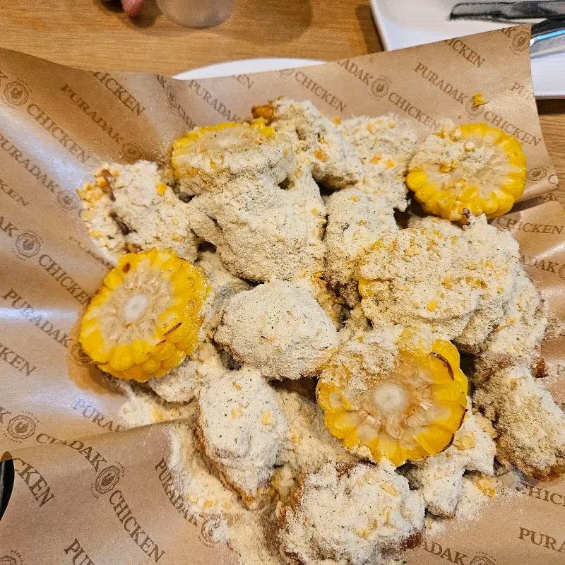 푸라닭 콘치즈 치킨