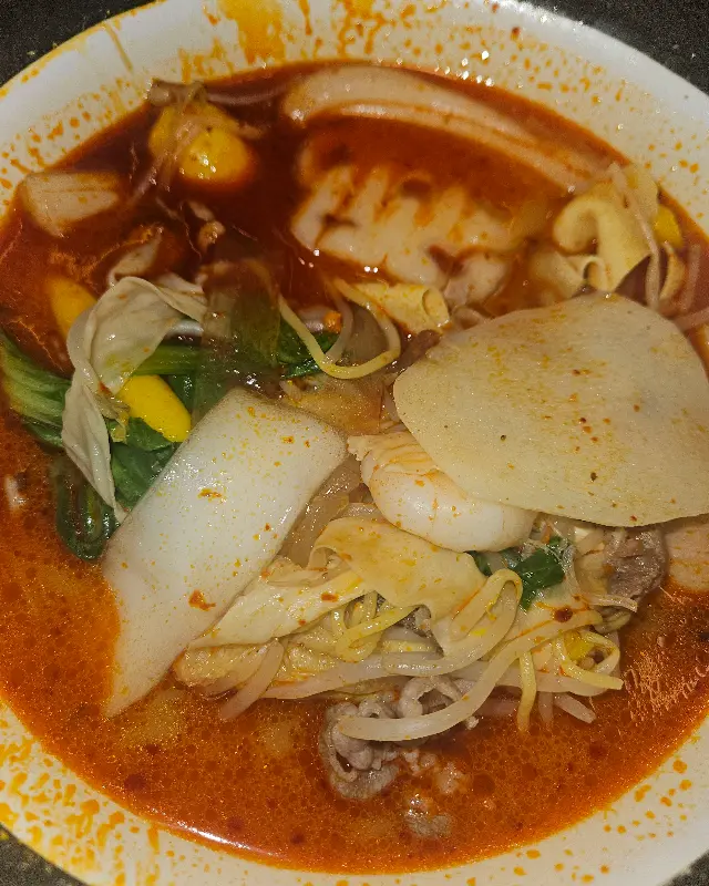 푸짐한 마라탕 한 그릇