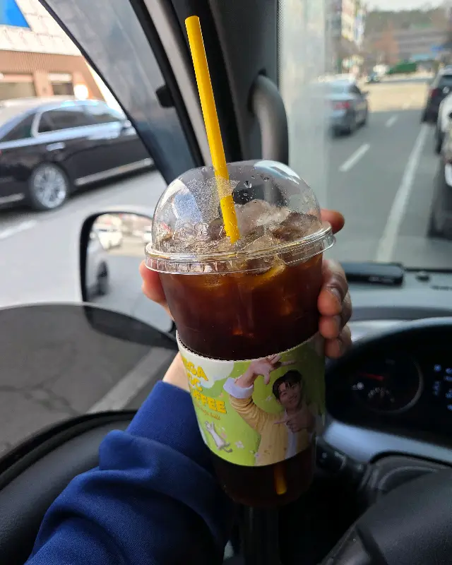 아이스 아메리카노 컵홀더 상세 사진