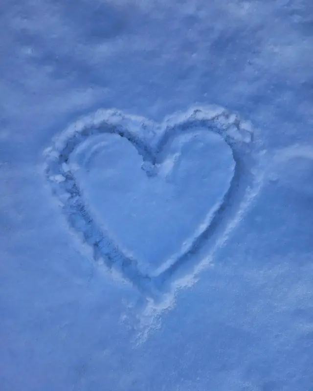 무주구천동의 설경