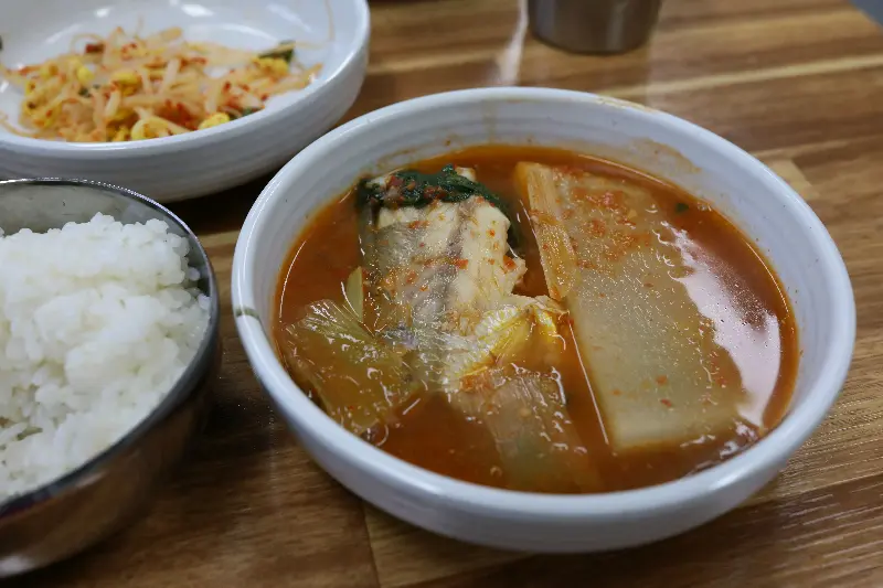 생선찌개의 모습