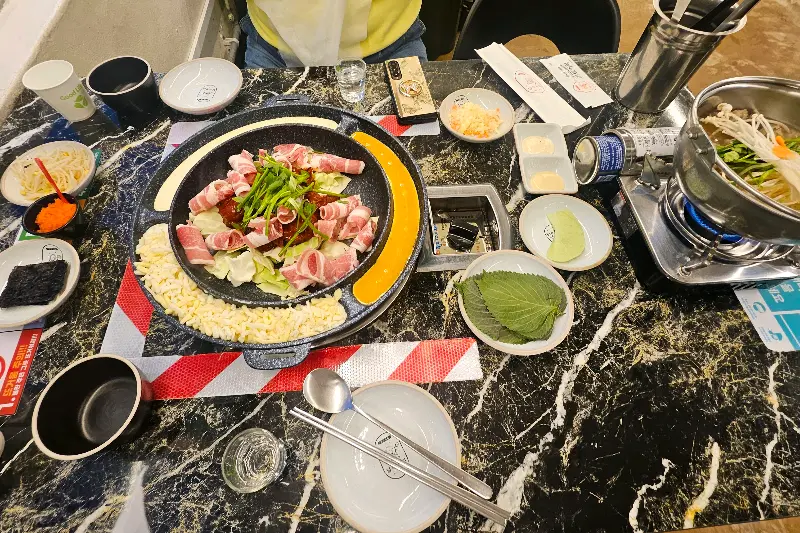 푸짐한 한 상 차림