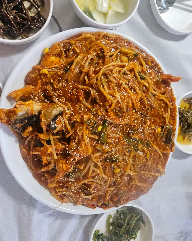 황홀한 아구찜의 자태