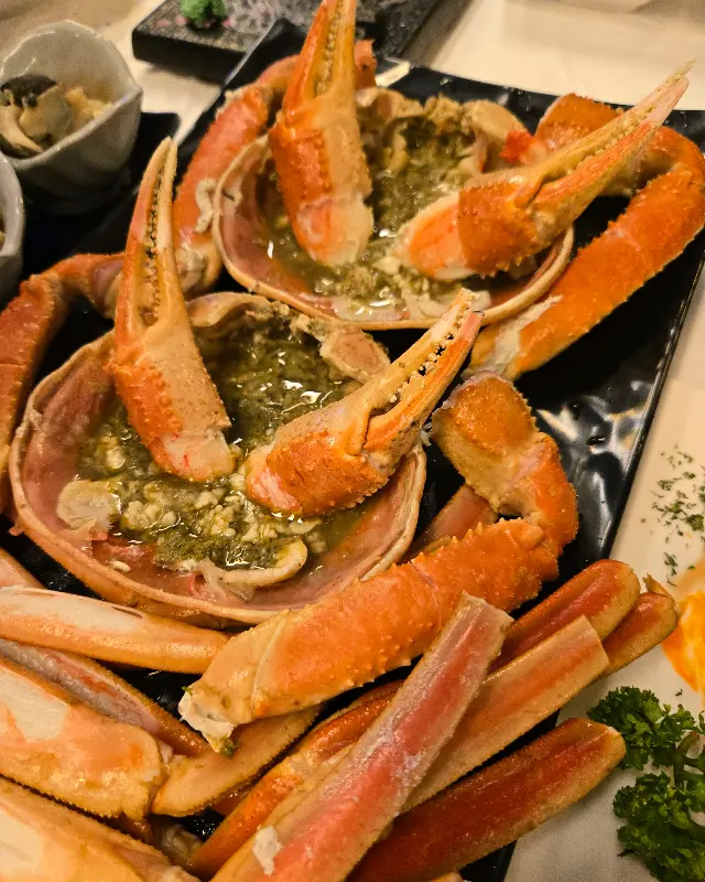 푸짐한 대게 한 상