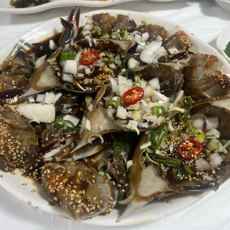 간장게장 디테일 샷