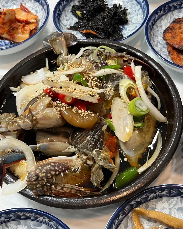 간장게장 클로즈업