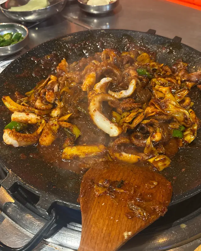 매콤한 쭈꾸미 볶음