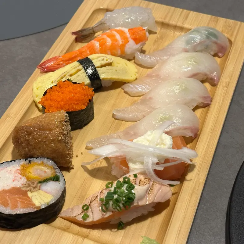 후식으로 제공되는 홍초