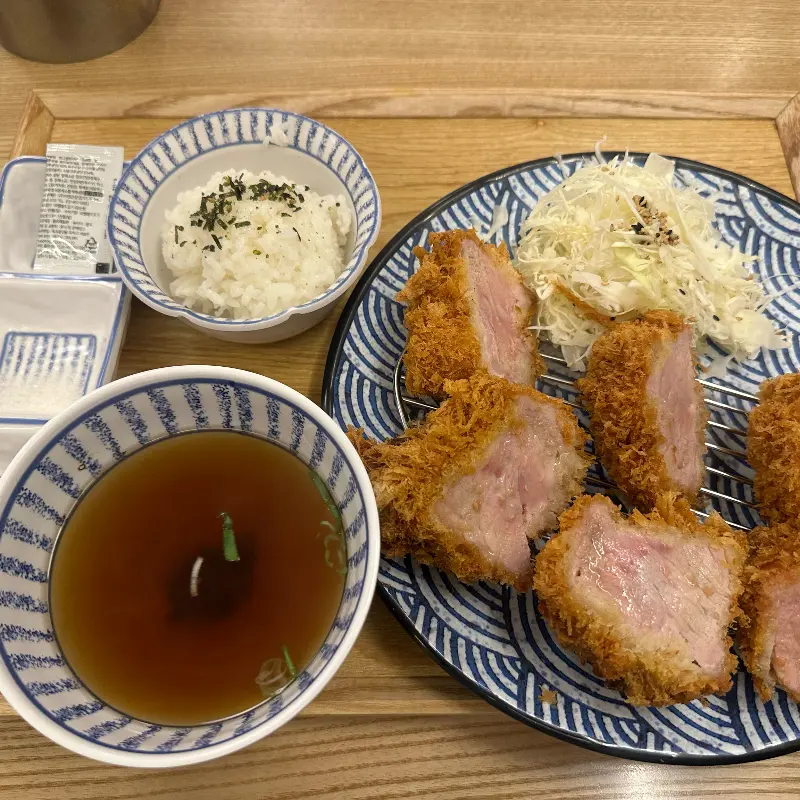 우동키노야의 안심카츠 정식