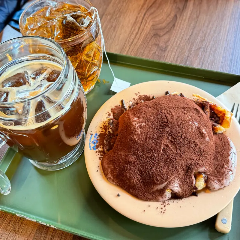 티라미수 크로플