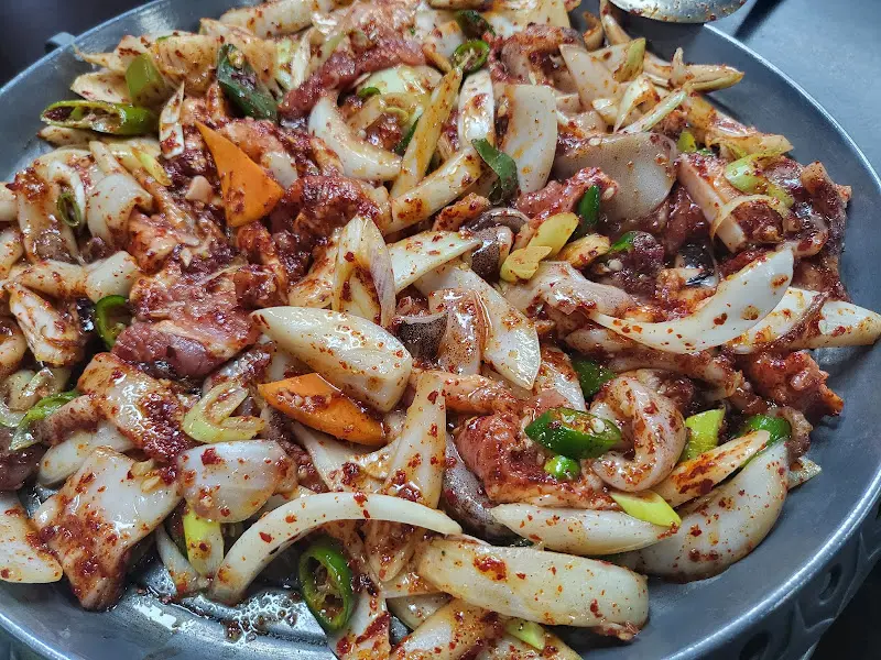 오삼불고기, 푸짐함 그 자체