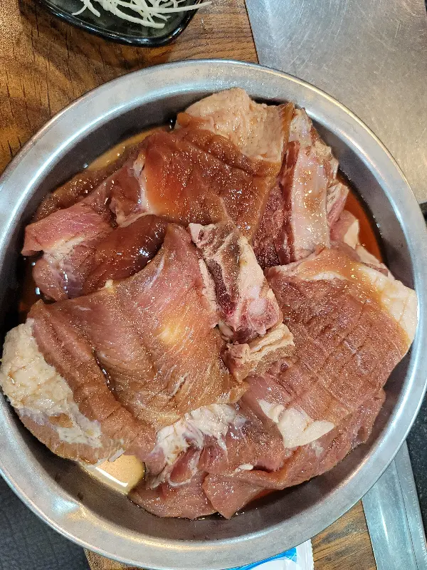 안초갈비단체석